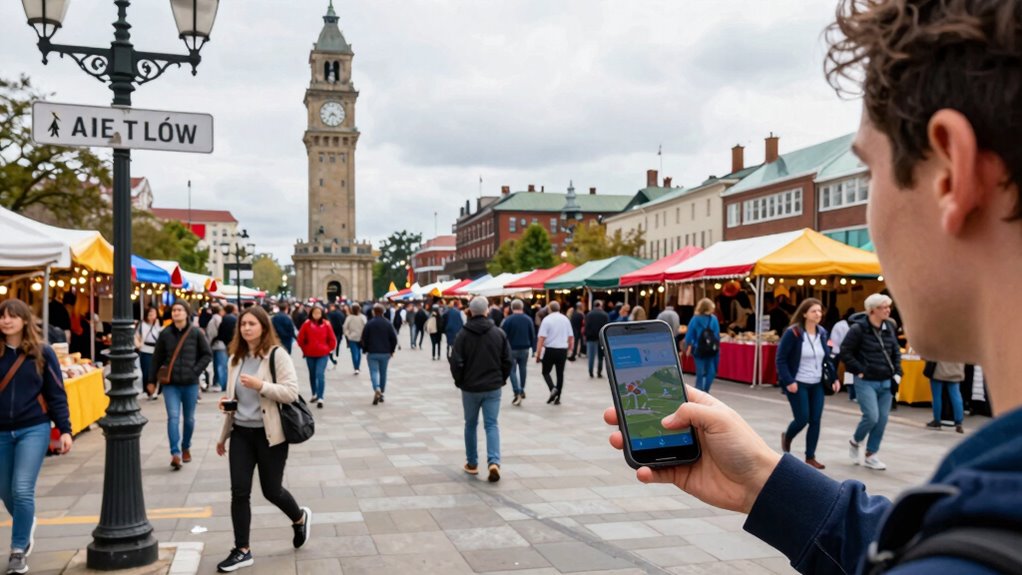 use landmarks and apps