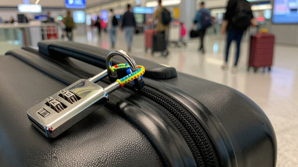 use lock correctly gently