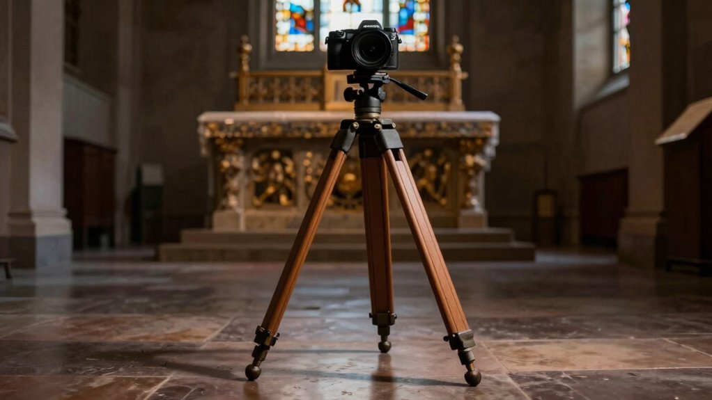 use tripods for steady shots
