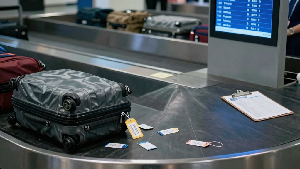 verify baggage status promptly