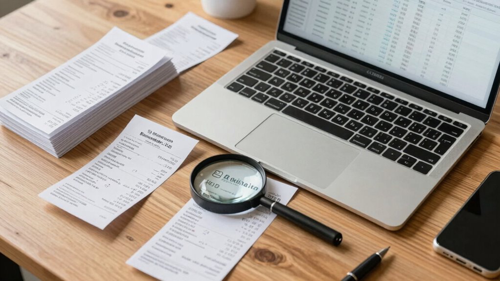 verify receipts before filing