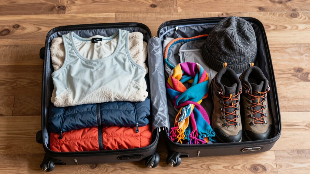 versatile layered clothing options