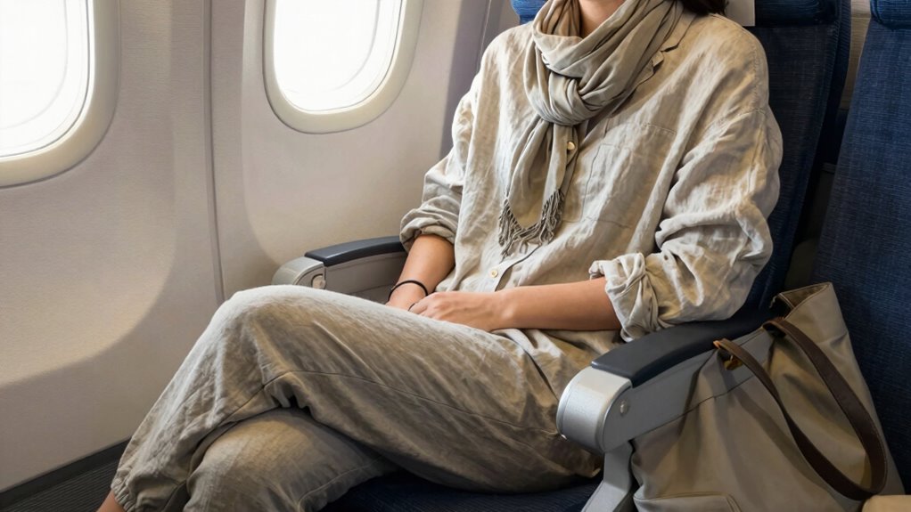 wear loose breathable clothing