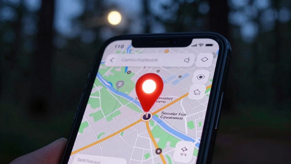 when to hide location