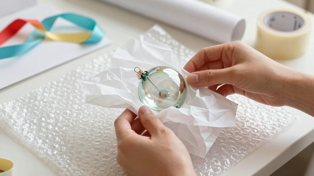 wrap gifts tightly and securely