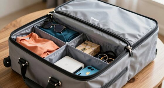 zip your bag properly