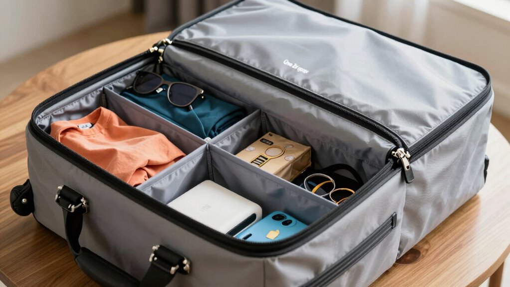 zip your bag properly