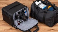 accessible compartments for gear
