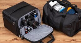 accessible compartments for gear