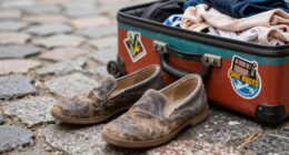comfortable shoes dominate travel