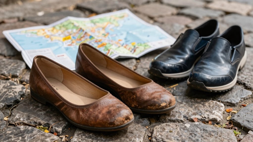 comfortable stylish travel flats