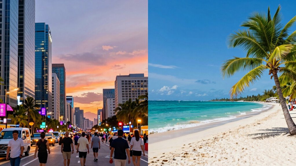 compare destinations systematically