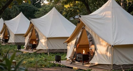 cozy camping or hassle