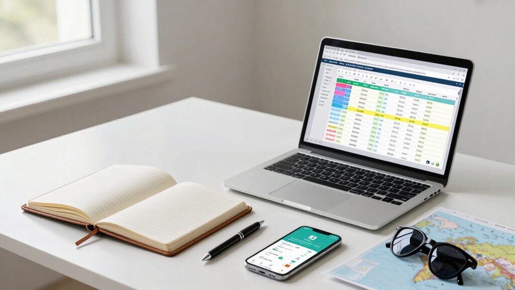 discreet travel expense tracking