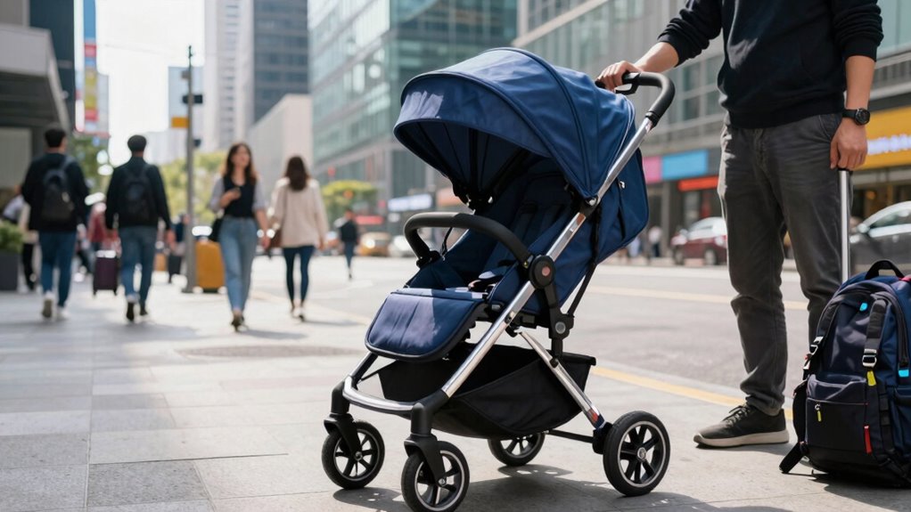 double stroller travel convenience