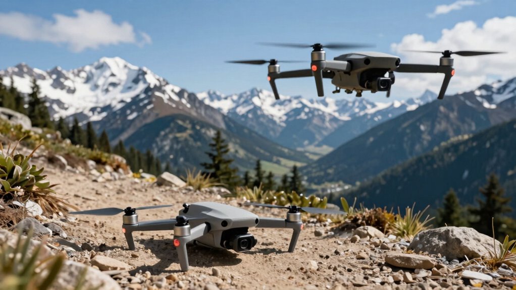 drone size battery camera