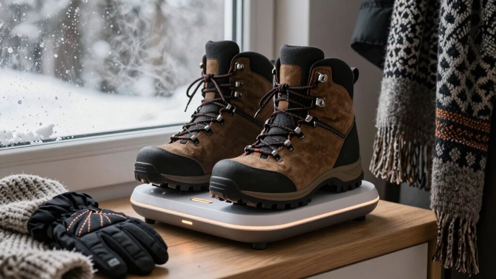 dry boots prevent odor buildup
