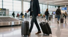 efficient airport arrival and departure
