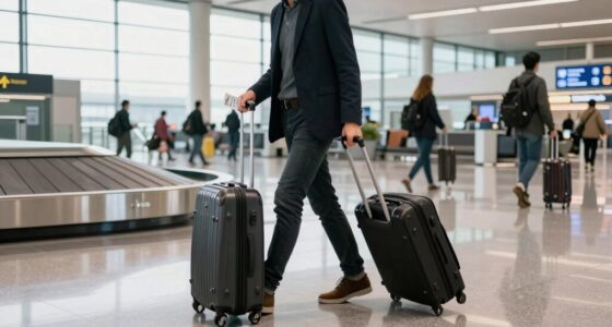 efficient airport arrival and departure