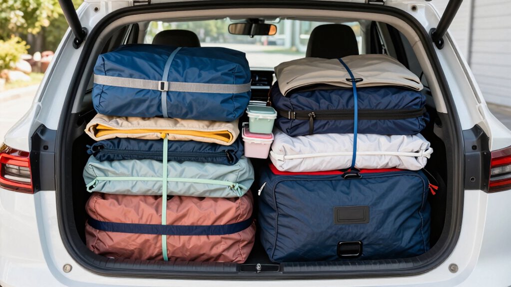 efficient organized travel packing