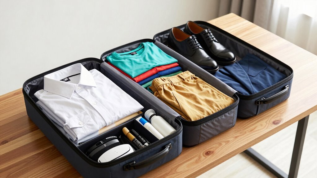 efficient versatile travel packing