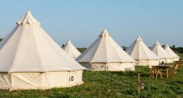 elegant demanding camping experience