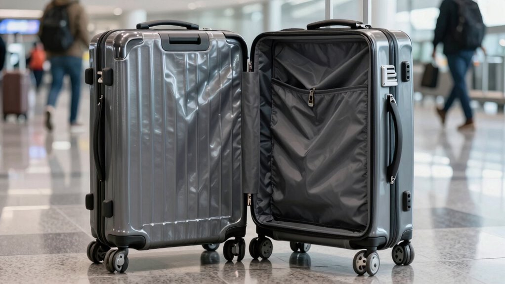 flexible lightweight travel luggage