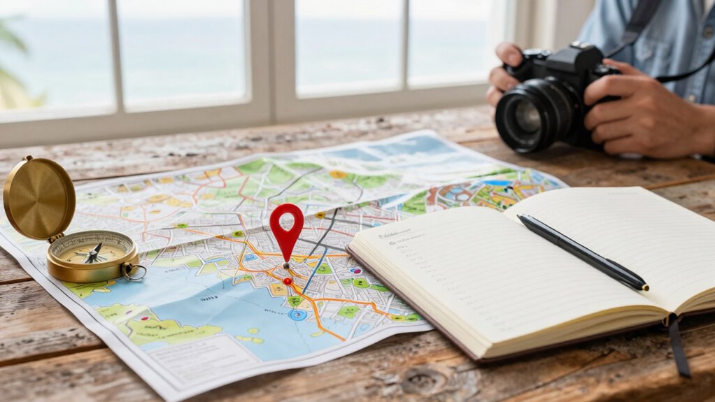 focused passionate travel planning