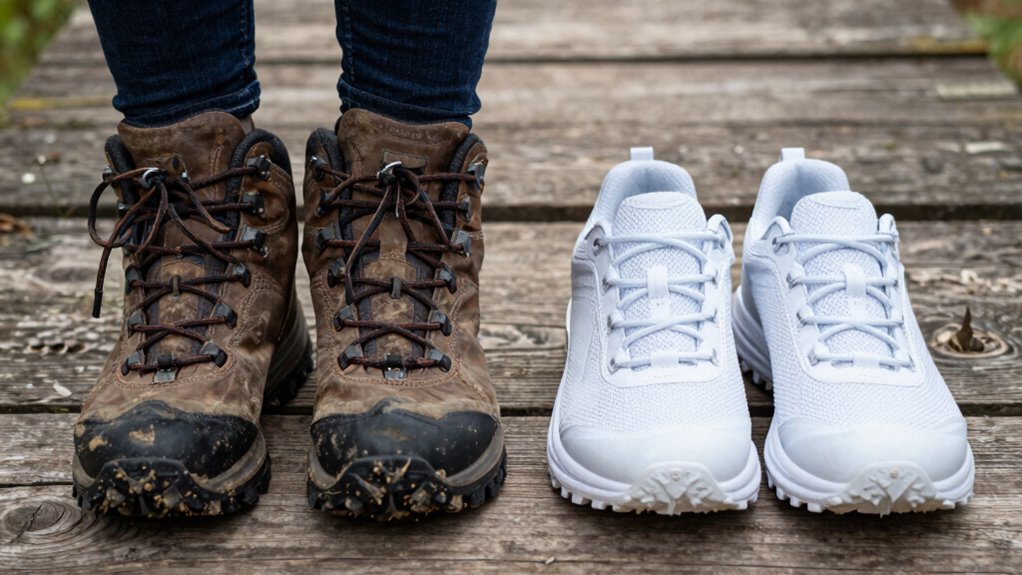 footwear choices for adventures