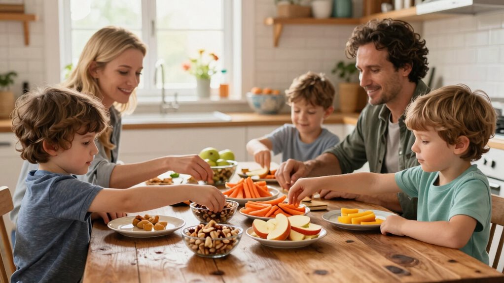 healthy timely family snacks