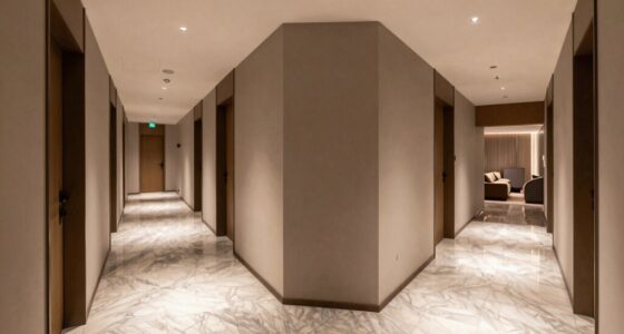 inefficient hotel floor plan