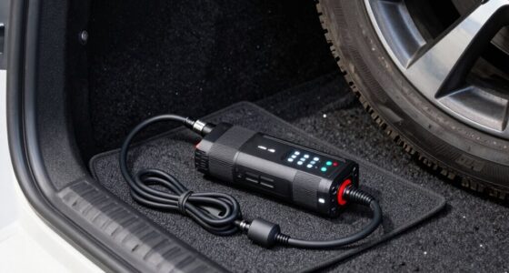 integrated jump starter compressors