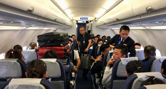 late boarding causes stress