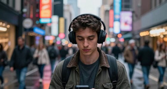 listening and missing surroundings
