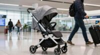 luxury airport travel strollers