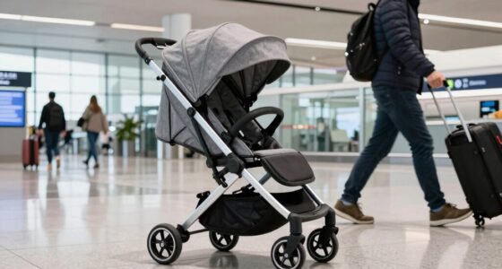 luxury airport travel strollers