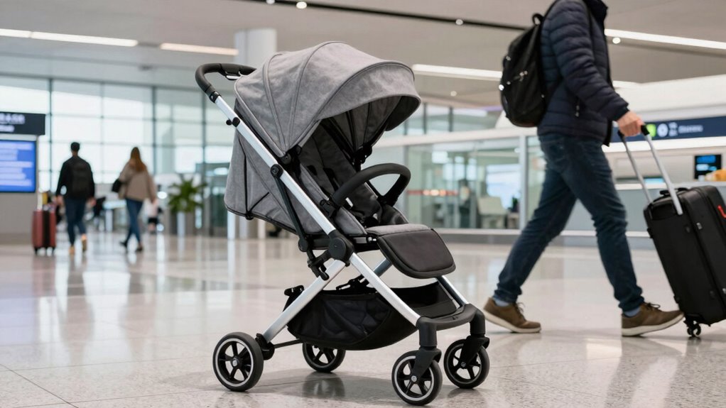 luxury airport travel strollers