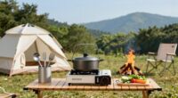 manage campsite cooking efficiently