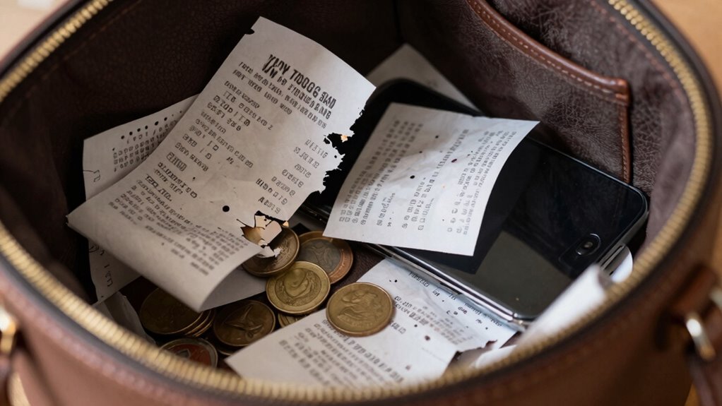 organize receipts for efficiency