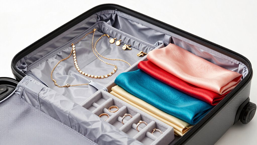 organized accessories and shoes