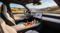 organized car storage comfort