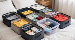 organized packing by rooms