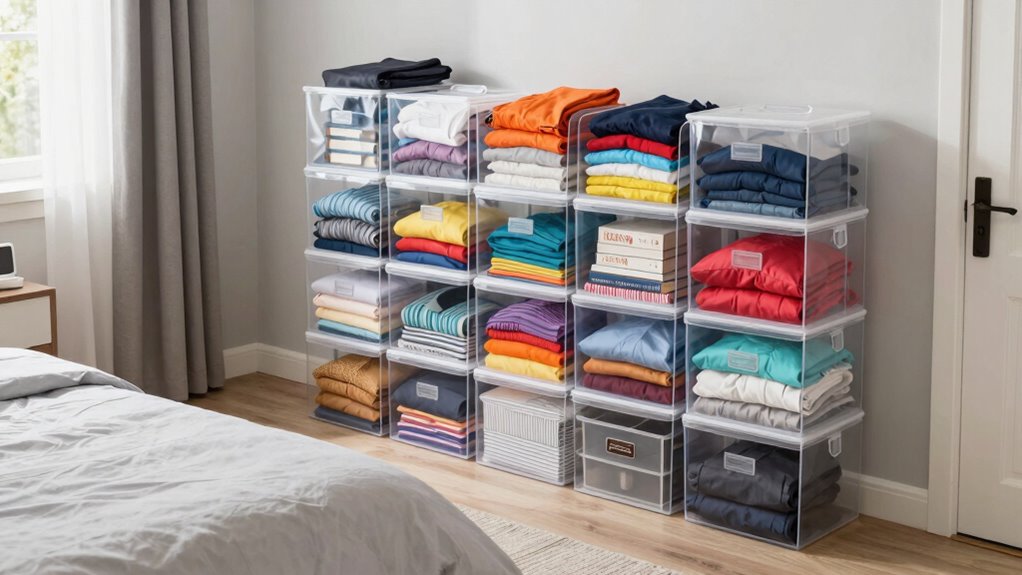 organized room by room packing