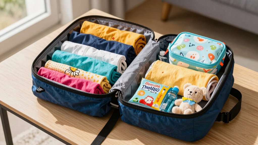 organized safe travel essentials