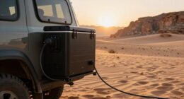 overlanding freezer power