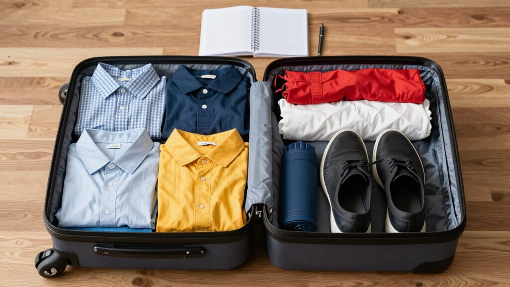 pack essentials avoid overpacking
