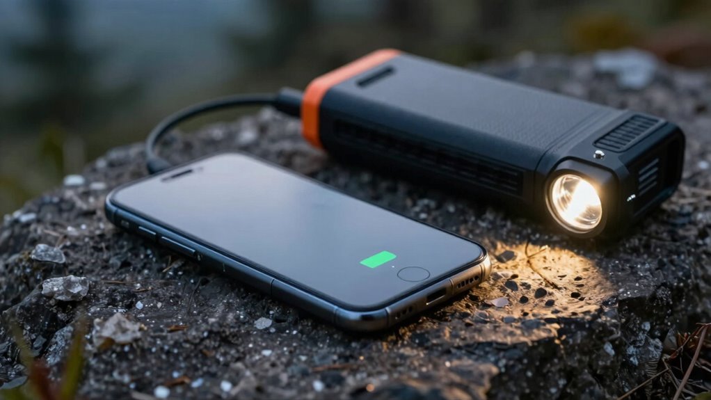 phone battery as safety