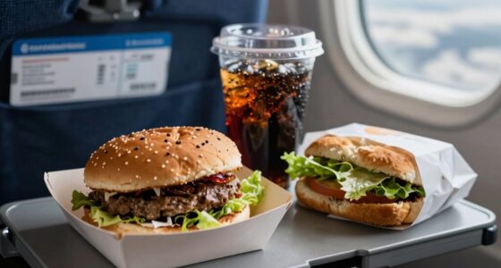 poor airport meal choices
