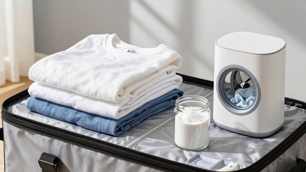 portable laundry and packing tips