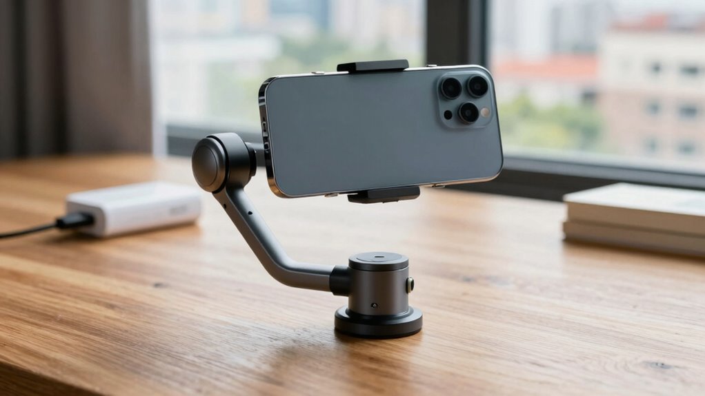 portable stabilized smartphone videos